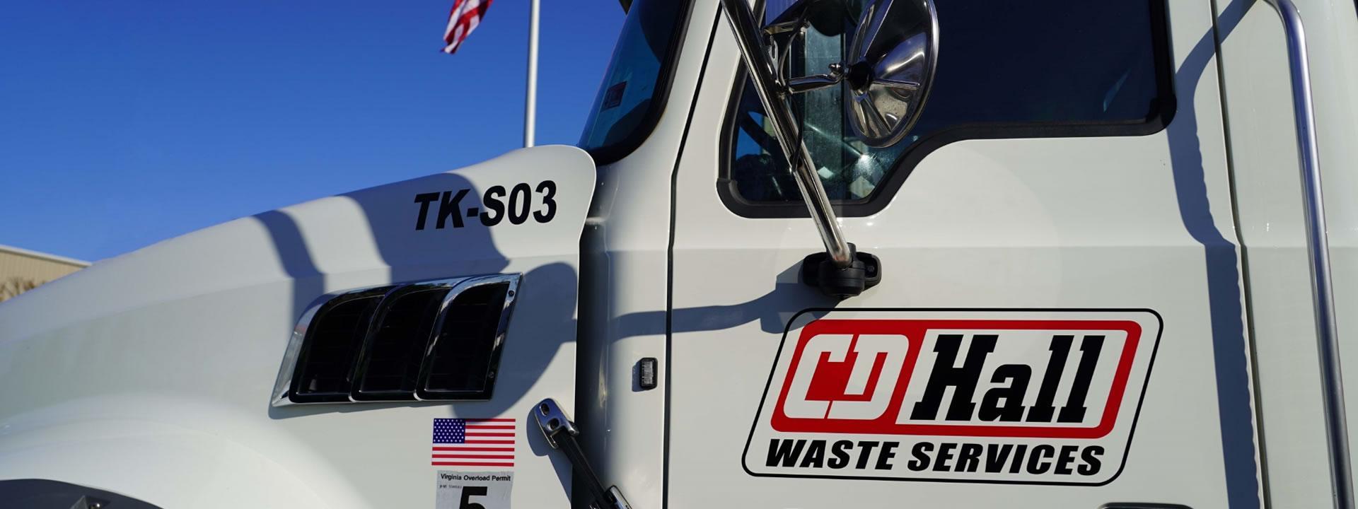 Roll-Off Dumpster on CDL Truck